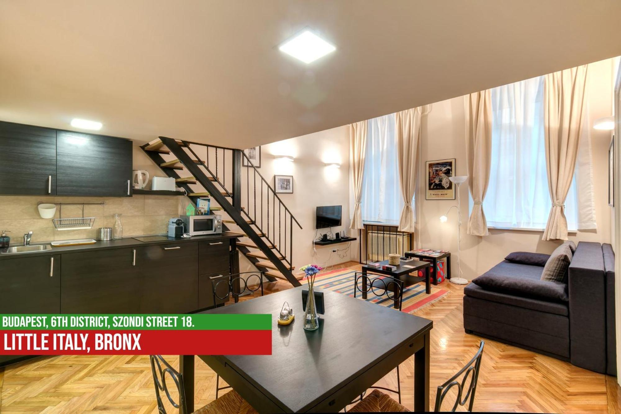Little Italy Bronx Apartment Budapeste Exterior foto